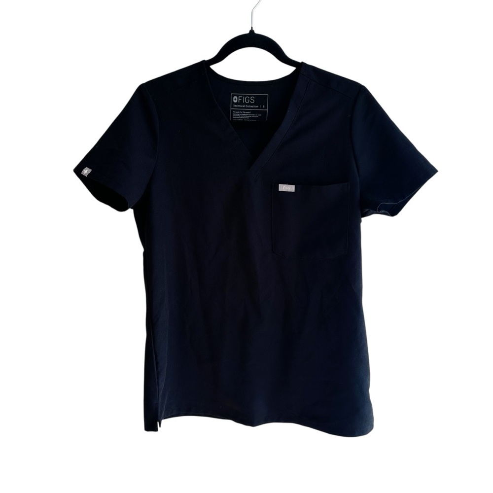 Figs Women's Black Catarina Top